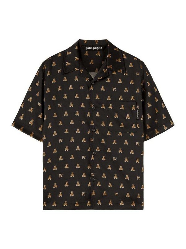 Palm Angels: シャツ - シャツ - 黒