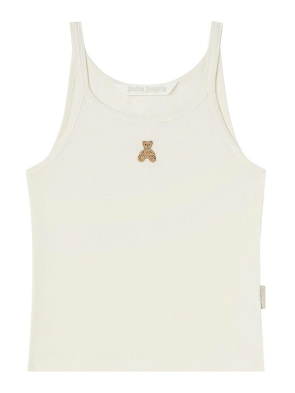 Palm Angels: トップス＆タンクトップ - トップ/タンクトップ - 白