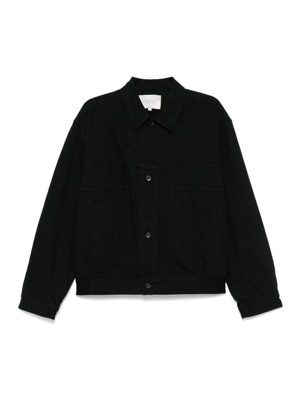 Studio Nicholson Denim jacket - Black - Men | SNM1225NYLEBLACK