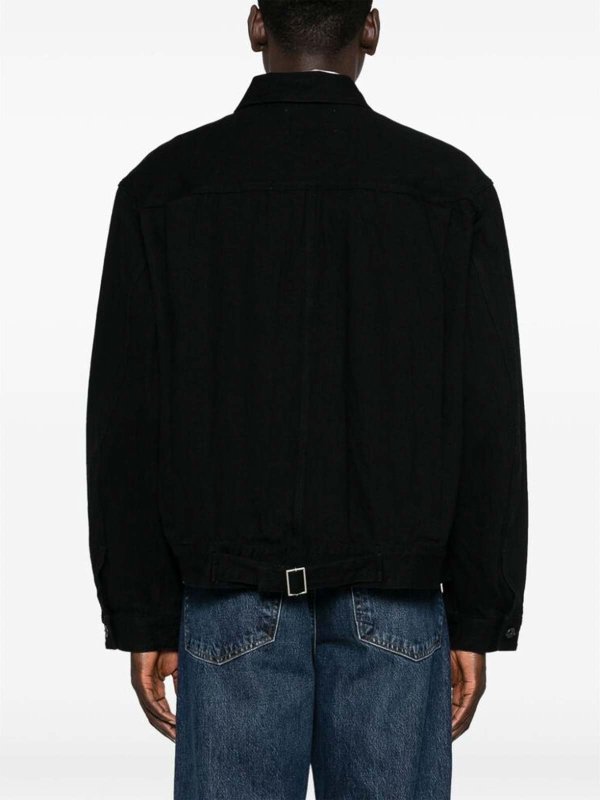 The Best Shops STUDIO NICHOLSON: denim jacket - Denim jacket