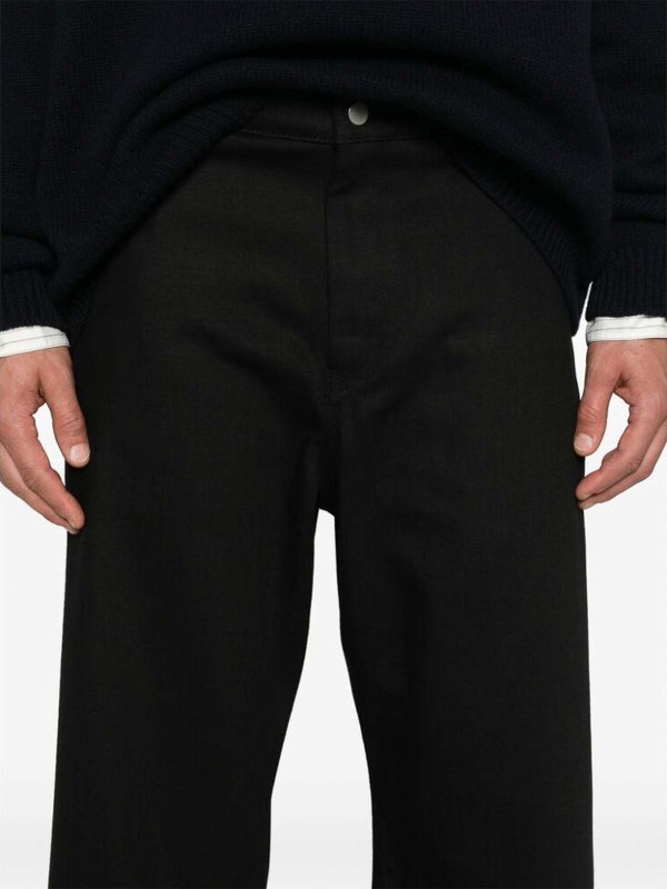 STUDIO NICHOLSON: Bootcut online - Bootcut Jeans - Schwarz