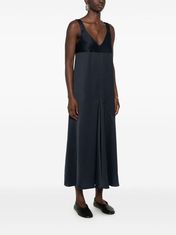 The Best Shops STUDIO NICHOLSON: マキシドレス - マキシドレス - ブルー