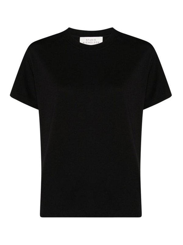 STUDIO NICHOLSON: T-shirts - T-Shirt - Schwarz