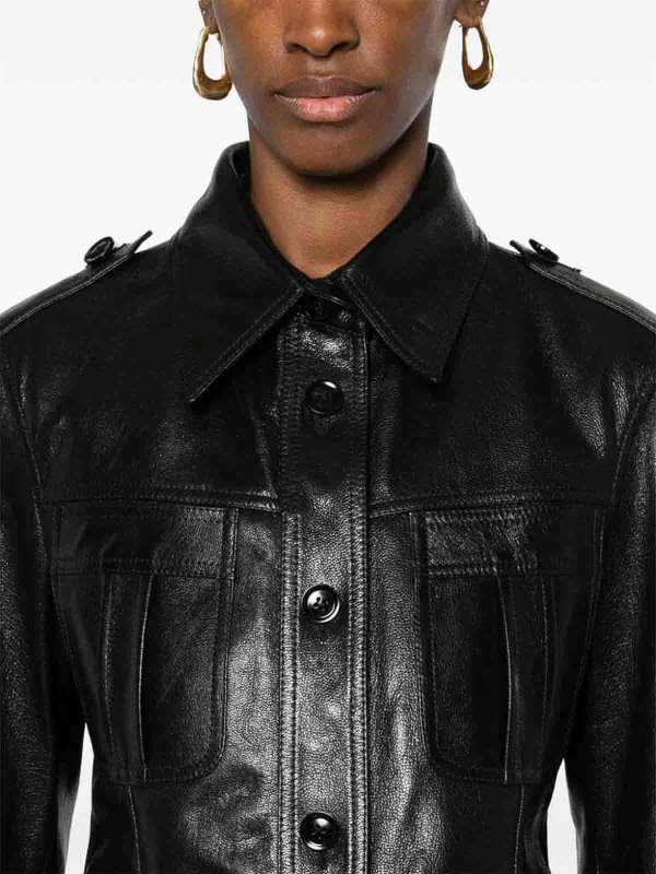 TOM FORD: Lederjacken online - Lederjacke - Schwarz