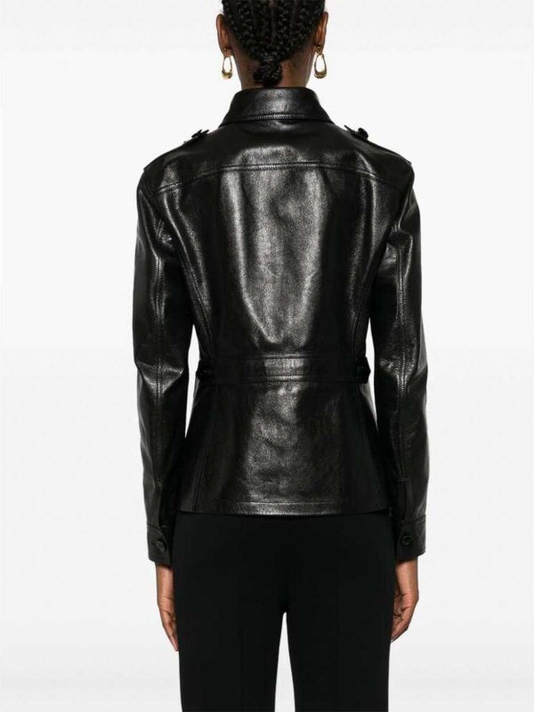 The Best Shops TOM FORD: Lederjacken - Lederjacke - Schwarz