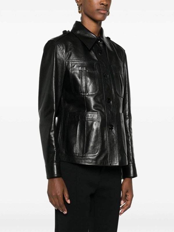 Lederjacke - Schwarz shop online: TOM FORD