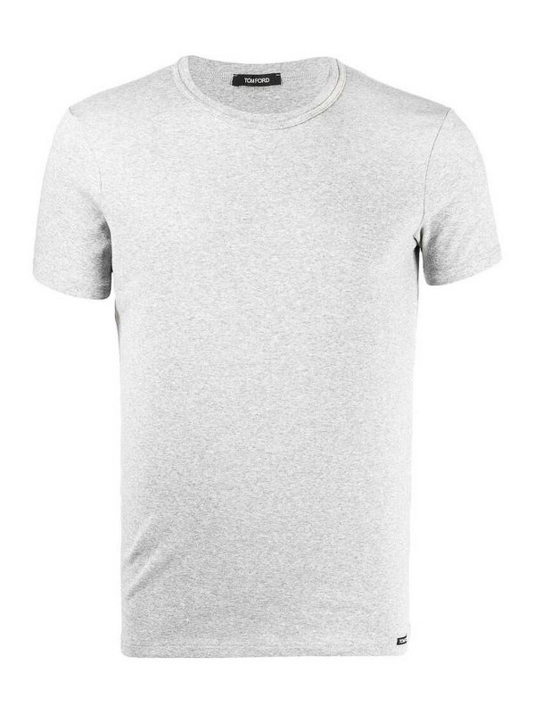TOM FORD: T-shirts - T-Shirt - Gris