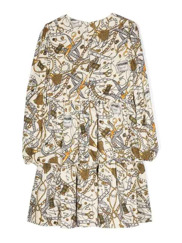 MOSCHINO: Kurze Kleider online - Kurzes Kleid - Nude