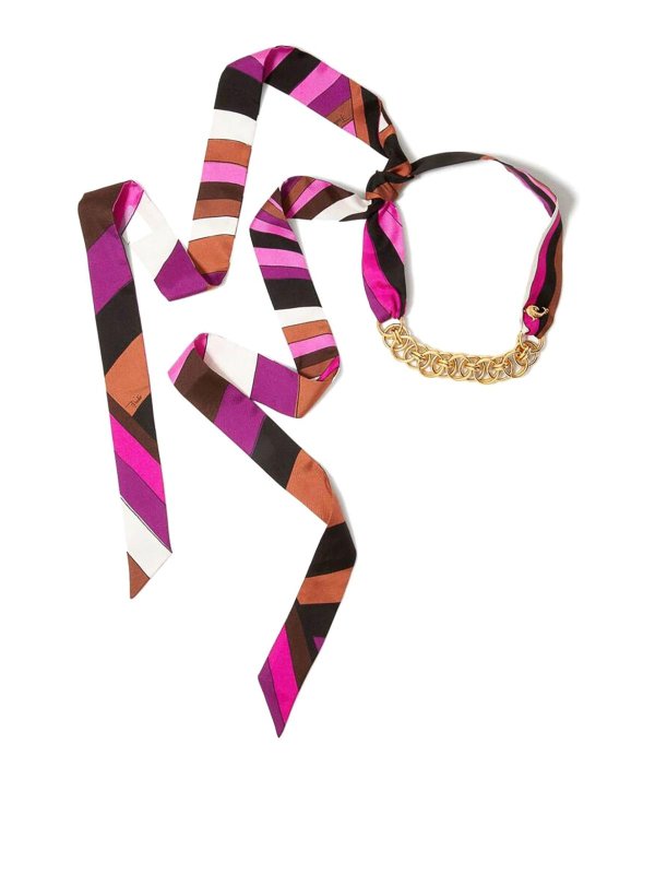 EMILIO PUCCI: ネックレス - ネックレス/チョーカー - マルチカラー