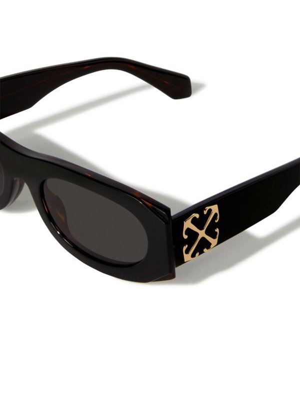 OFF-WHITE: 眼鏡 online - 眼鏡 - 黒