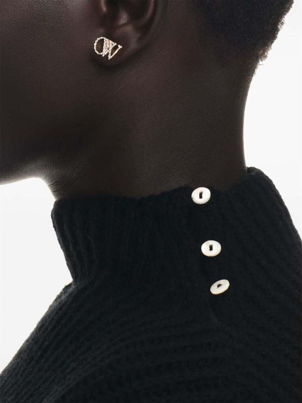 The Best Shops OFF-WHITE: Ohrringe - Ohrring - Gold