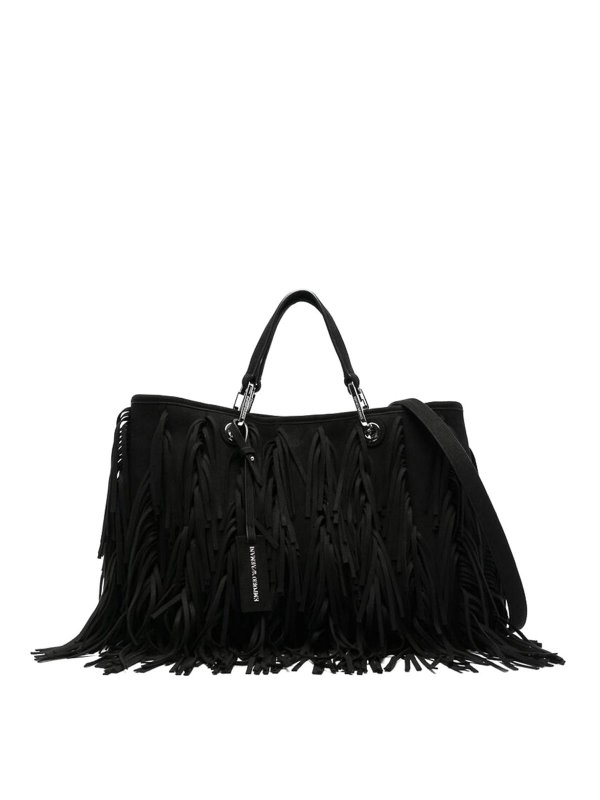 EMPORIO ARMANI: クロスボディバッグ - クロスボディバッグ - 黒