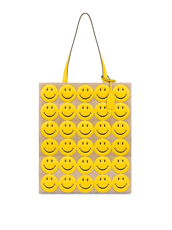 MOSCHINO: クロスボディバッグ - クロスボディバッグ - イエロー