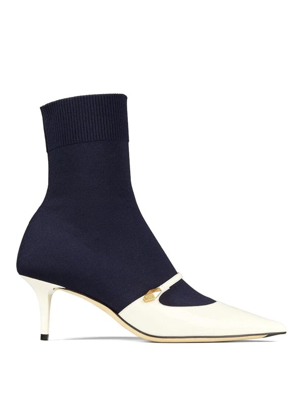 JIMMY CHOO: Chaussures classiques - Chaussures - Bleu Foncé