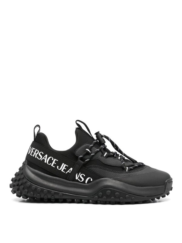 Versace Jeans Couture: スニーカー - スニーカー - 黒