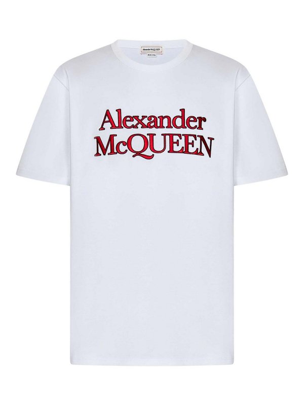 ALEXANDER MCQUEEN: クルーネック - クルーネック - 白
