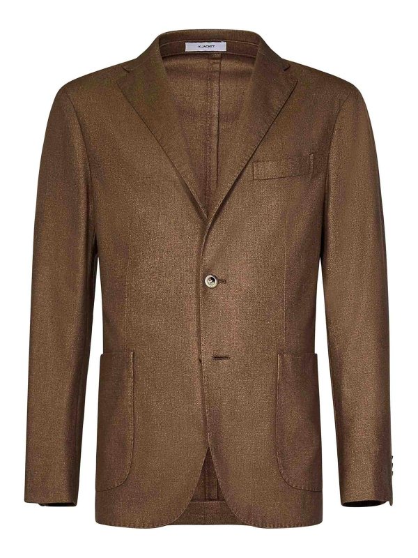 BOGLIOLI: giacche blazer - K-Jacket 50 Giacca monopetto sfoderata