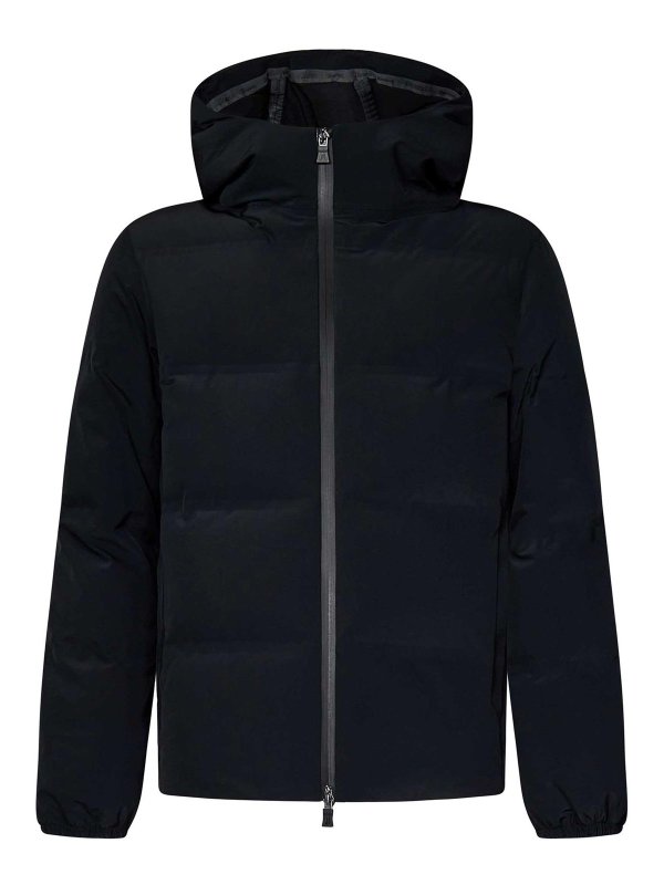 HERNO: giacche casual - Giubbotto Bomber Laminar Nero