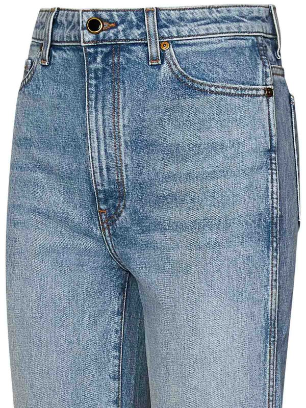 The Best Shops KHAITE: Jeans boot-cut - Jeans Boot-Cut - Azul