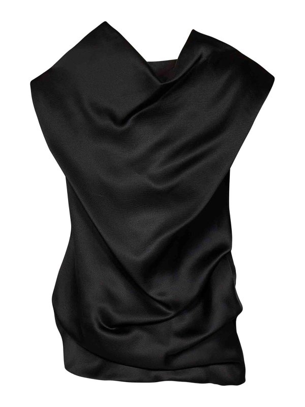 KHAITE: Tops & Tank tops online - Loula Asymmetric Top