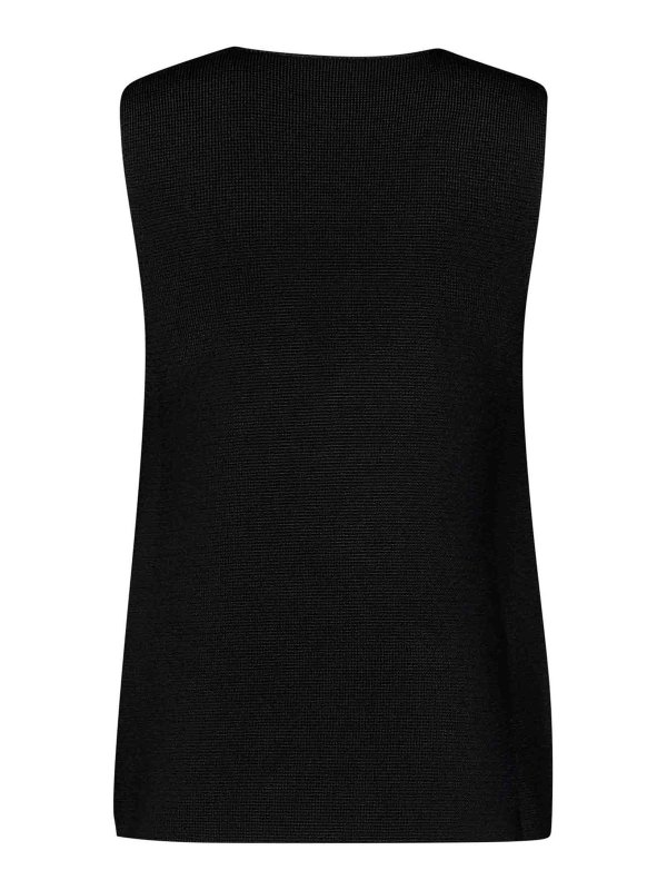KHAITE: Tops & Débardeurs online - Top - Noir