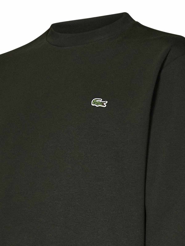 The Best Shops LACOSTE: Pull col rond - Pull Col Rond - Vert