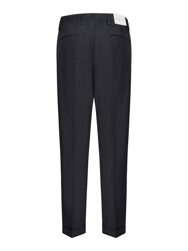 MICHAEL COAL: Trousers Shorts online - Lu-Brad Slim Fit Capri Trousers