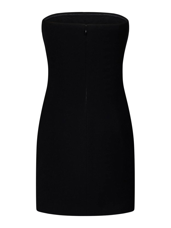 MÔNOT: ニーレングスドレス online - 膝丈ドレス - 黒