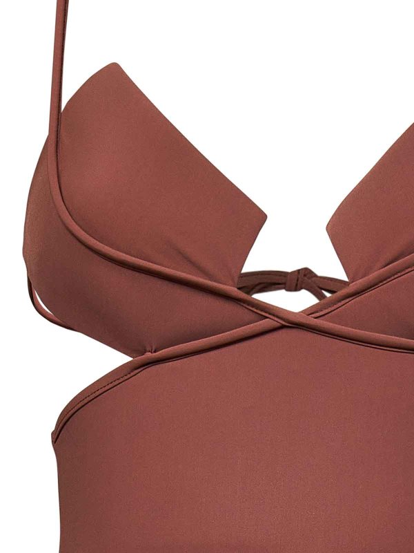 The Best Shops NENSI DOJAKA: ワンピース - ワンピース - ブラウン