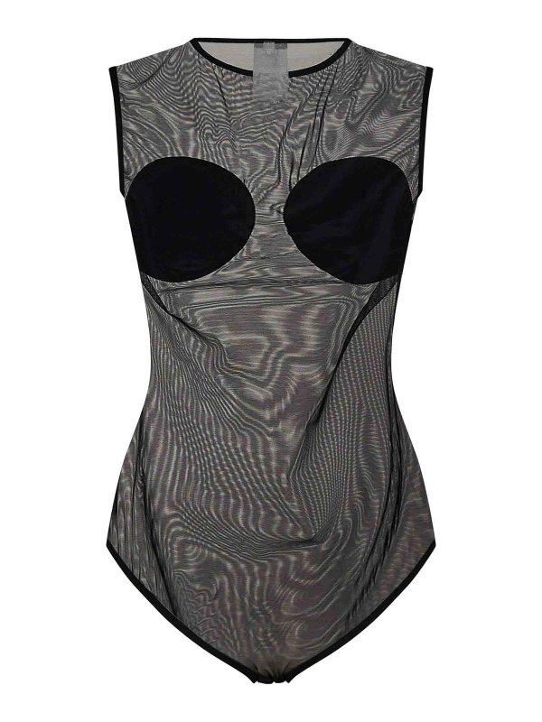 NENSI DOJAKA: Suéteres con cuello pico online - Suéter Cuello Redondo - Negro