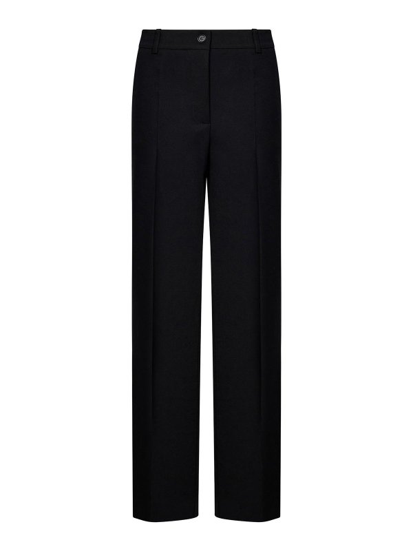 P.A.R.O.S.H.: トラウザーショーツ - ショートパンツ - 黒