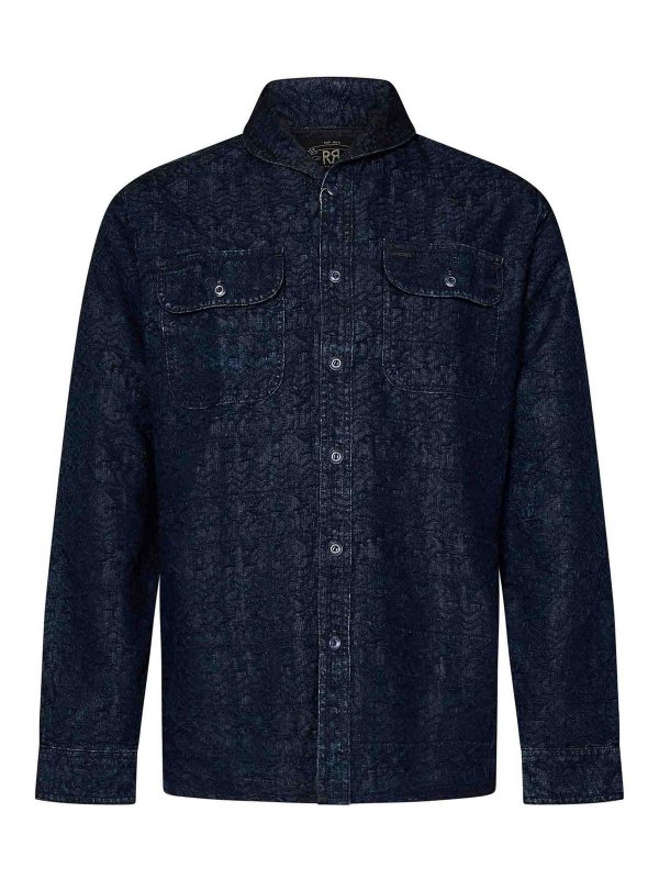RALPH LAUREN RRL: Hemden - Hemd - Blau