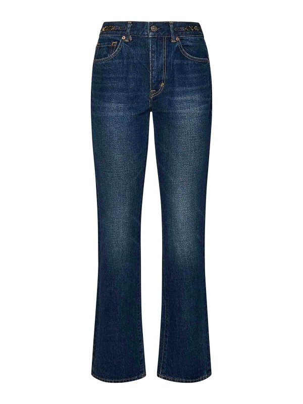TOM FORD: Jeans évasés - Jean Bootcut - Bleu