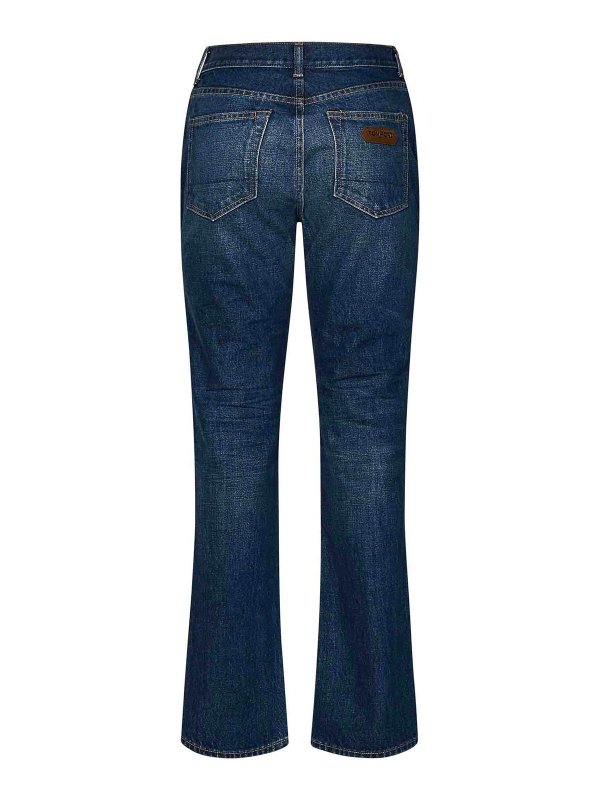 TOM FORD: Jeans évasés online - Jean Bootcut - Bleu
