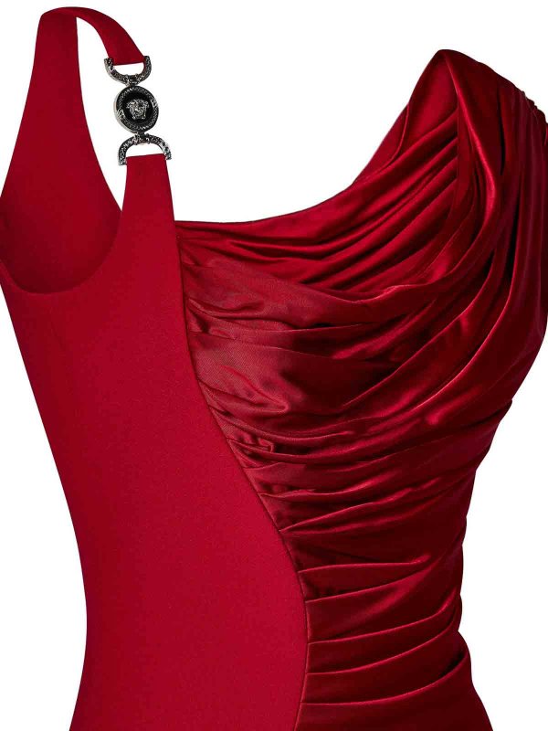 The Best Shops VERSACE: Maxikleider - Maxikleid - Rot