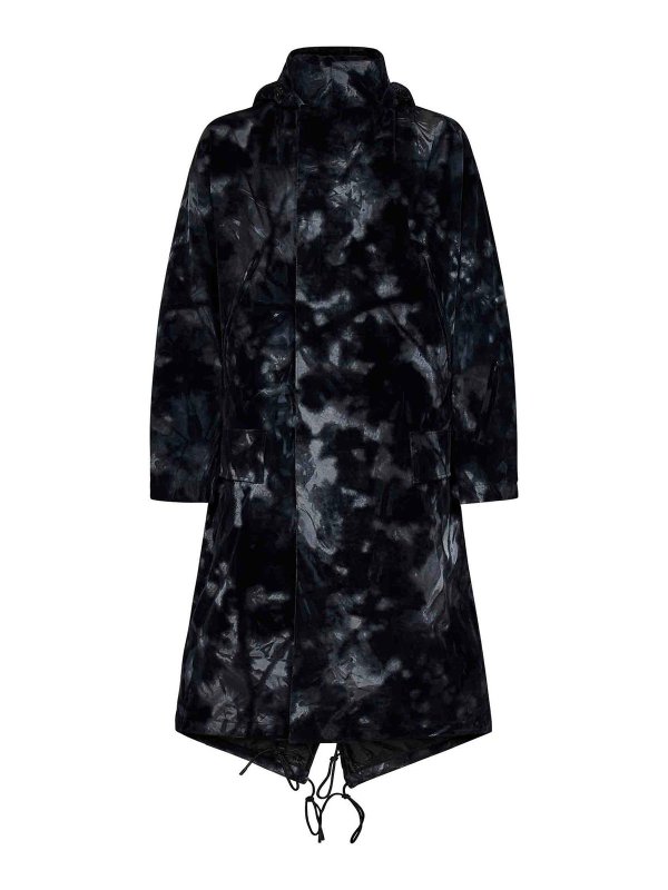 Y-3: Parkas - Parka - Noir