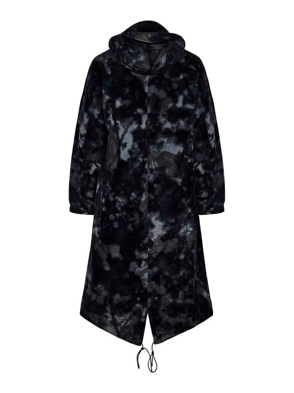 Y-3: Parkas online - Parka - Noir