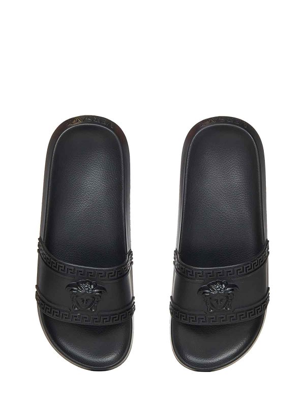 ローファー - 黒 shop online: VERSACE