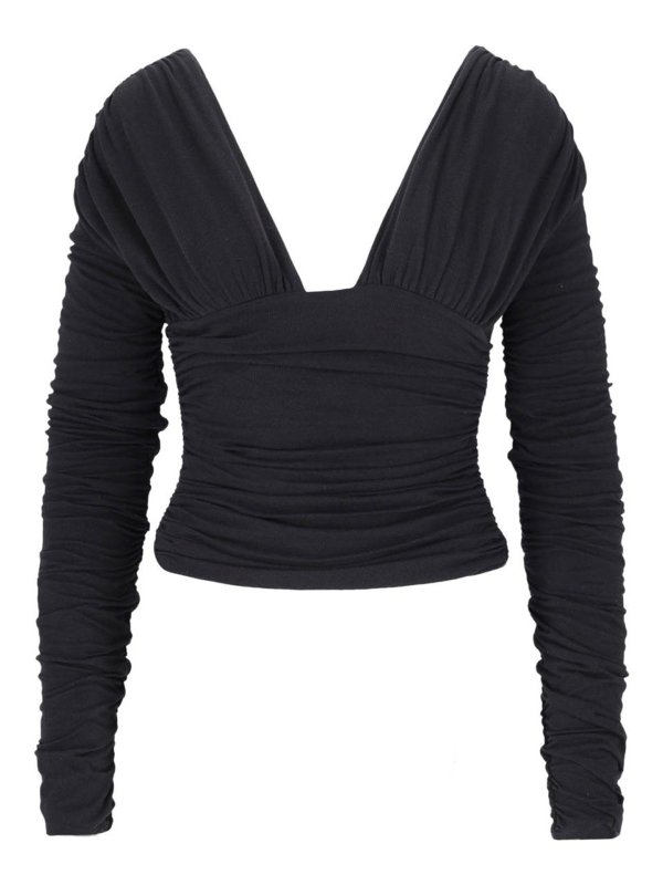 INTERIOR: トップス＆タンクトップ - トップ/タンクトップ - 黒