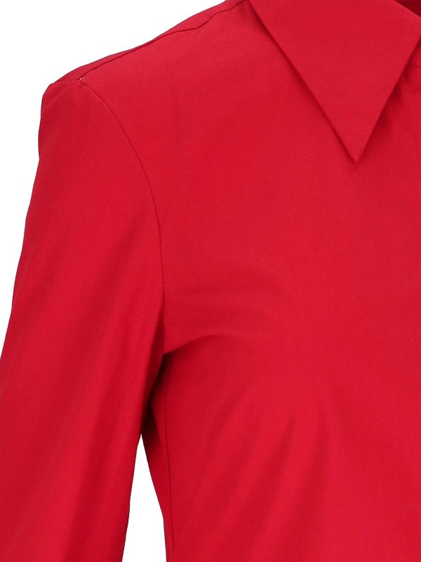 INTERIOR buy online シャツ - 赤