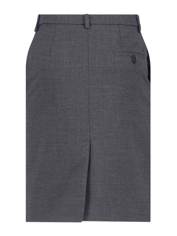 ASPESI: Faldas media pierna y semilargas online - Falda Semilarga - Gris