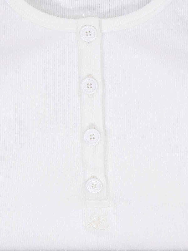 The Best Shops Courreges: Tops & Débardeurs - Top - Blanc