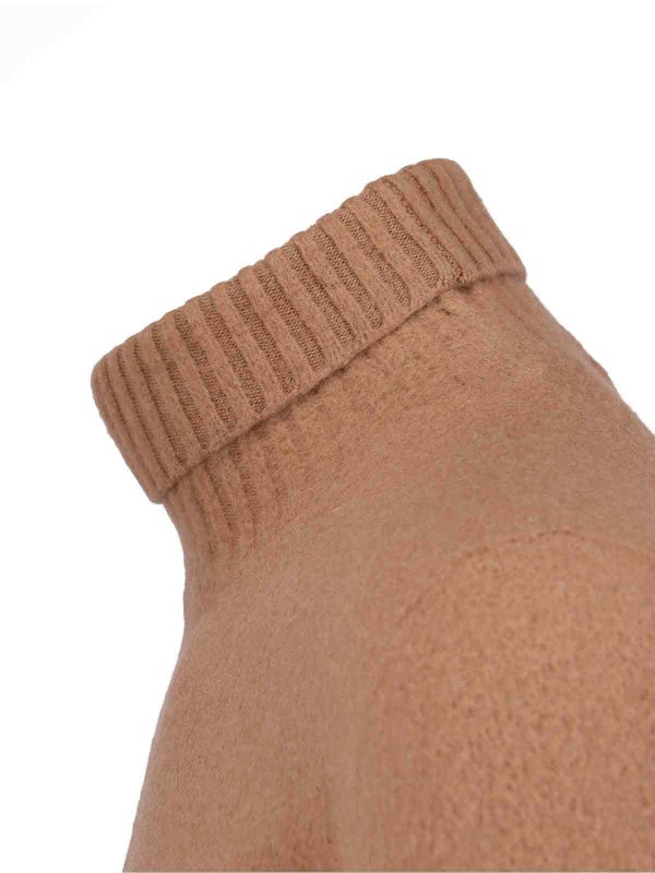 The Best Shops DRUMOHR: Col bateau - Pull Col Bateau - Marron