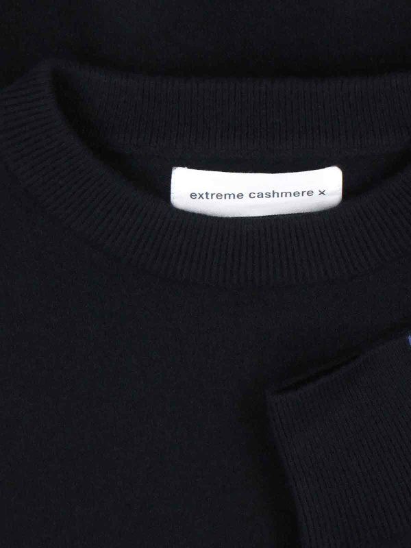 EXTREME CASHMERE buy online ボートネック - 黒