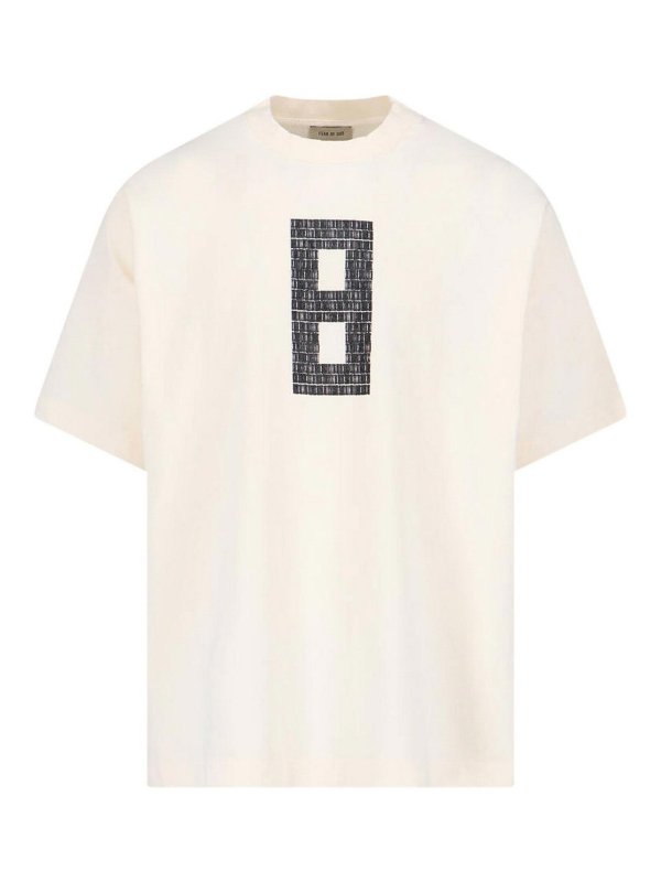 FEAR OF GOD: T-shirts - T-Shirt - Blanc