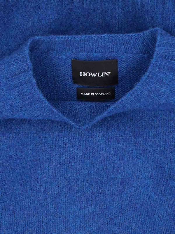 The Best Shops HOWLIN: U-Boot-Ausschnitt - U-Boot-Pullover - Blau