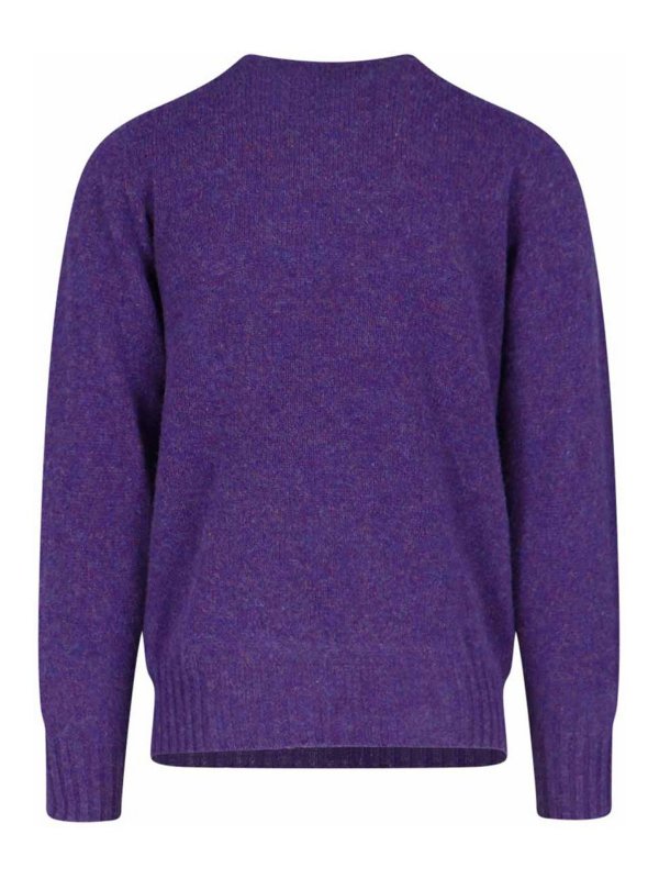 HOWLIN: U-Boot-Ausschnitt online - U-Boot-Pullover - Lila