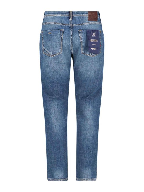 INCOTEX: Jeans évasés online - Jean Bootcut - Bleu
