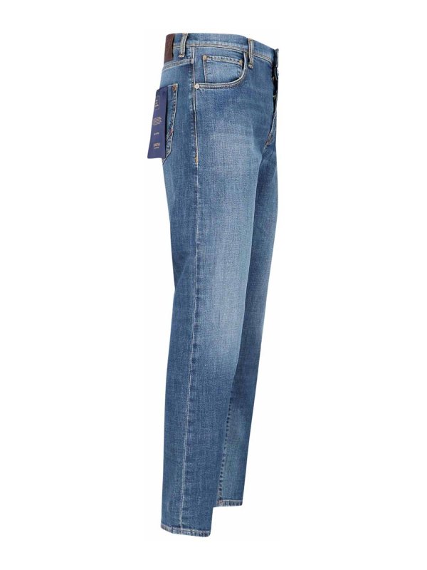 The Best Shops INCOTEX: Jeans évasés - Jean Bootcut - Bleu