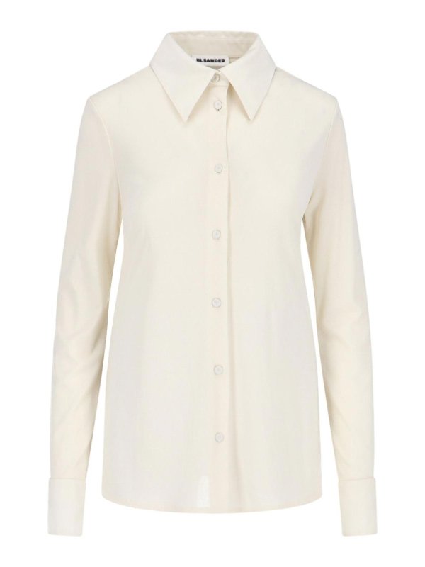 JIL SANDER: Hemden - Hemd - Weiß
